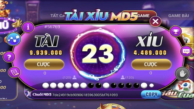 Những Cổng Có Các Game Tài Xỉu Xanh Chín Nhất Hiện Nay